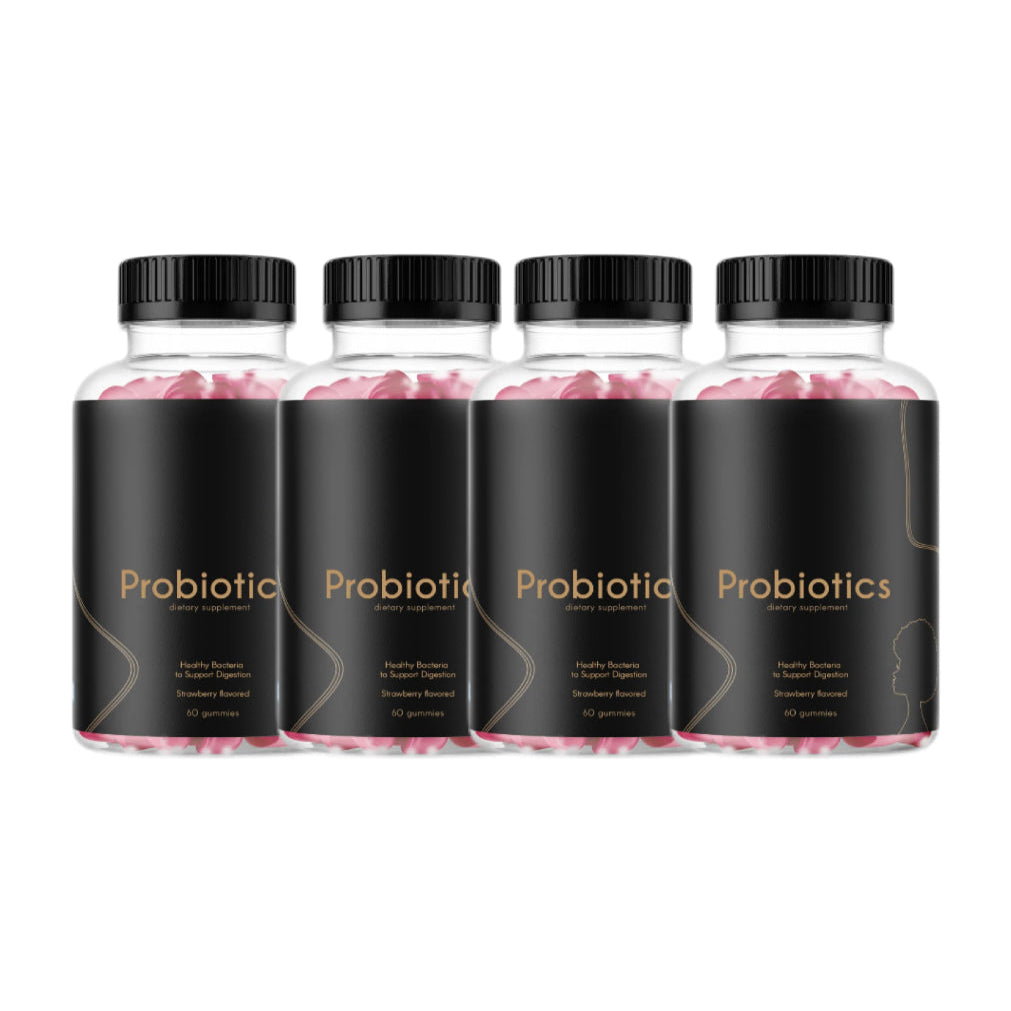 Vitamins - Probiotic Gummies for Digestive Health and Immune Support, Gluten-Free Vitamins, 60ct