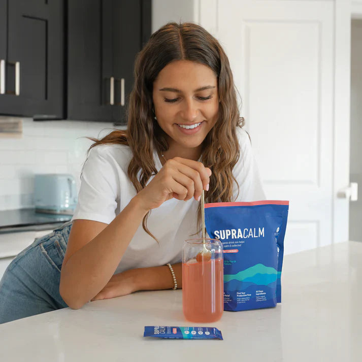 SupraCalm® Drink Mix Nello Powdered Drink Mix | Supplements for Relaxation & Focus | 20 Ct | Buy 3 Get 1 Free & Free Shipping (Add 4 Packs)