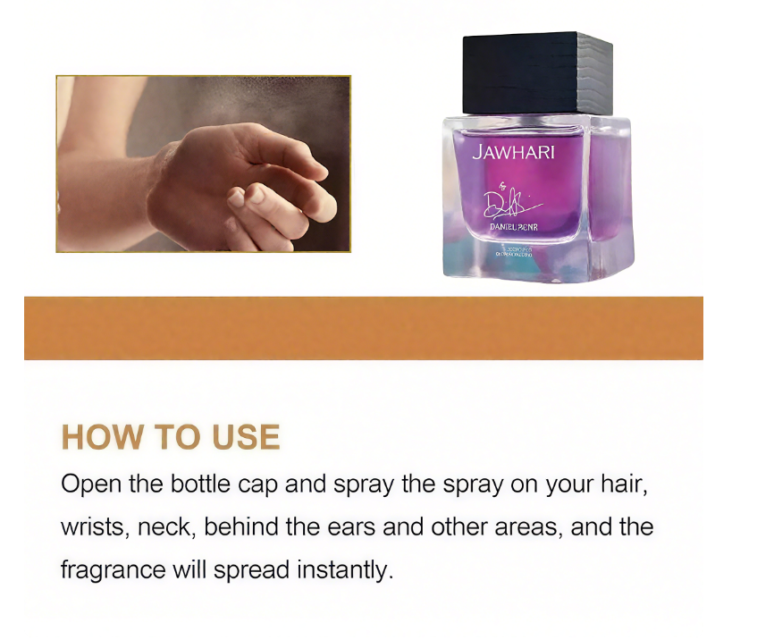 Jawhari By Daniel Rene EDP Perfume by Aroma Concepts Unisex Fragrance for Her 3.4FI Oz