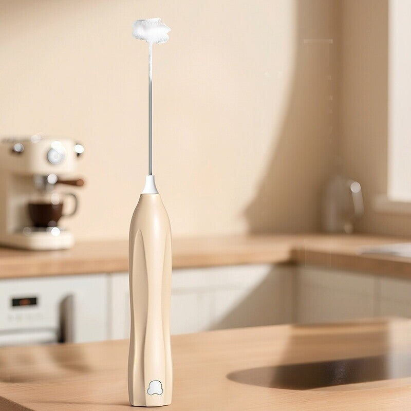 Portable Mini Drink Mixer โ Type-C Milk Frother for Coffee & More