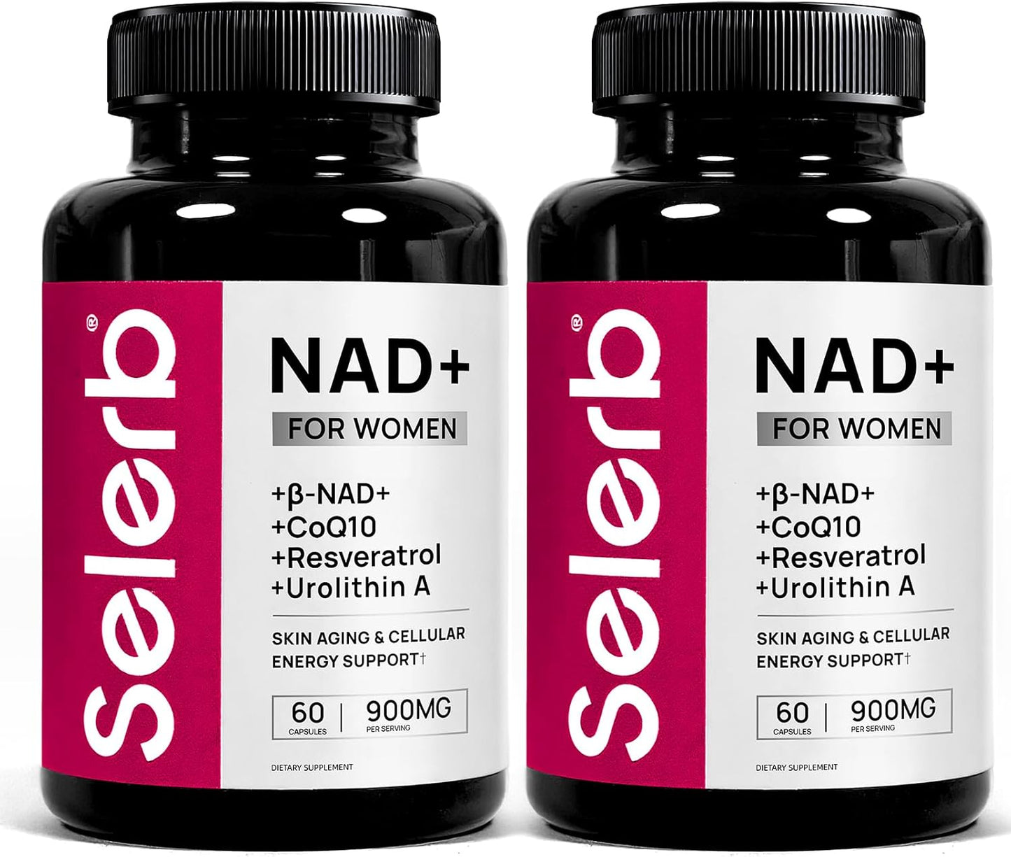 NAD+ for Women – Advanced Anti-Aging & Cellular Energy Formula with β-NAD+, Resveratrol & CoQ10 | Radiant Skin, Vitality & Renewal Support – 60 Capsules