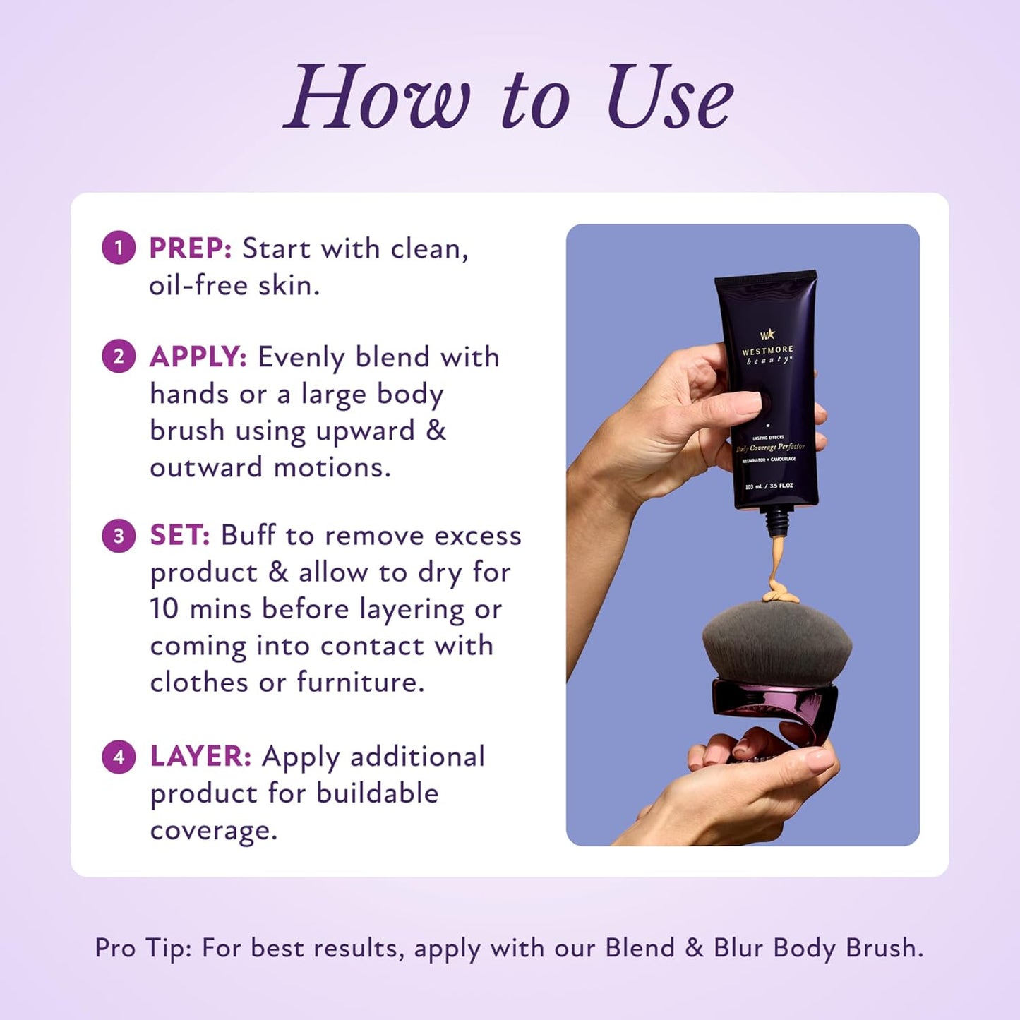 Body Coverage Perfector | Waterproof Leg & Body Makeup & Bronzer | Tattoo Concealer | 3.5oz Natural Radiance