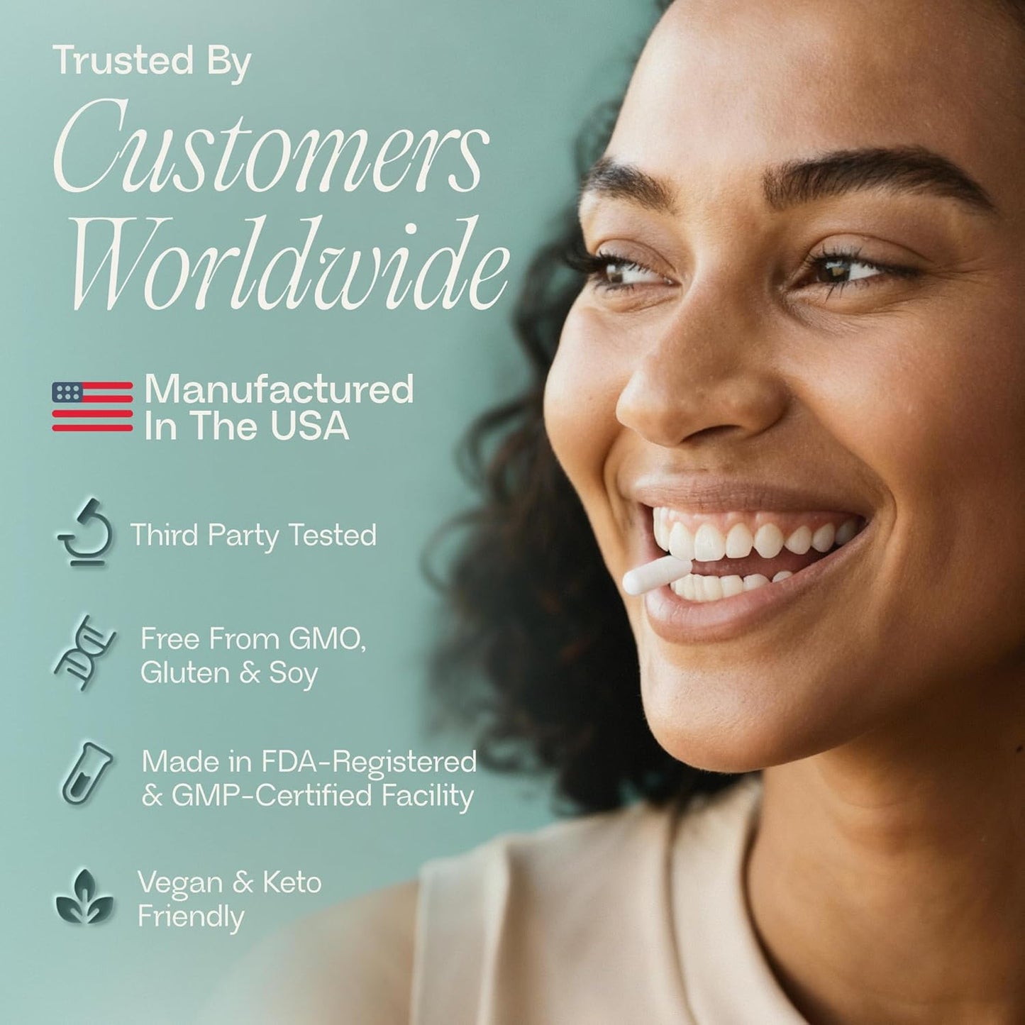 Digestive Health Probiotic - Gut Support for Men & Women - Vegan & Gluten Free - 60 Delayed-Release Capsules (30-Day Supply)