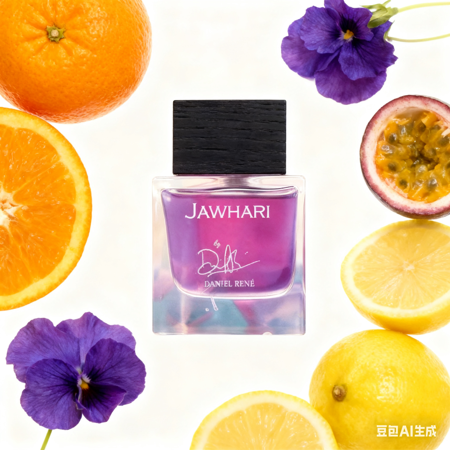 Jawhari Daniel Rene EDP - Unisex Coffee & Citrus Scent 3.4FI Oz.