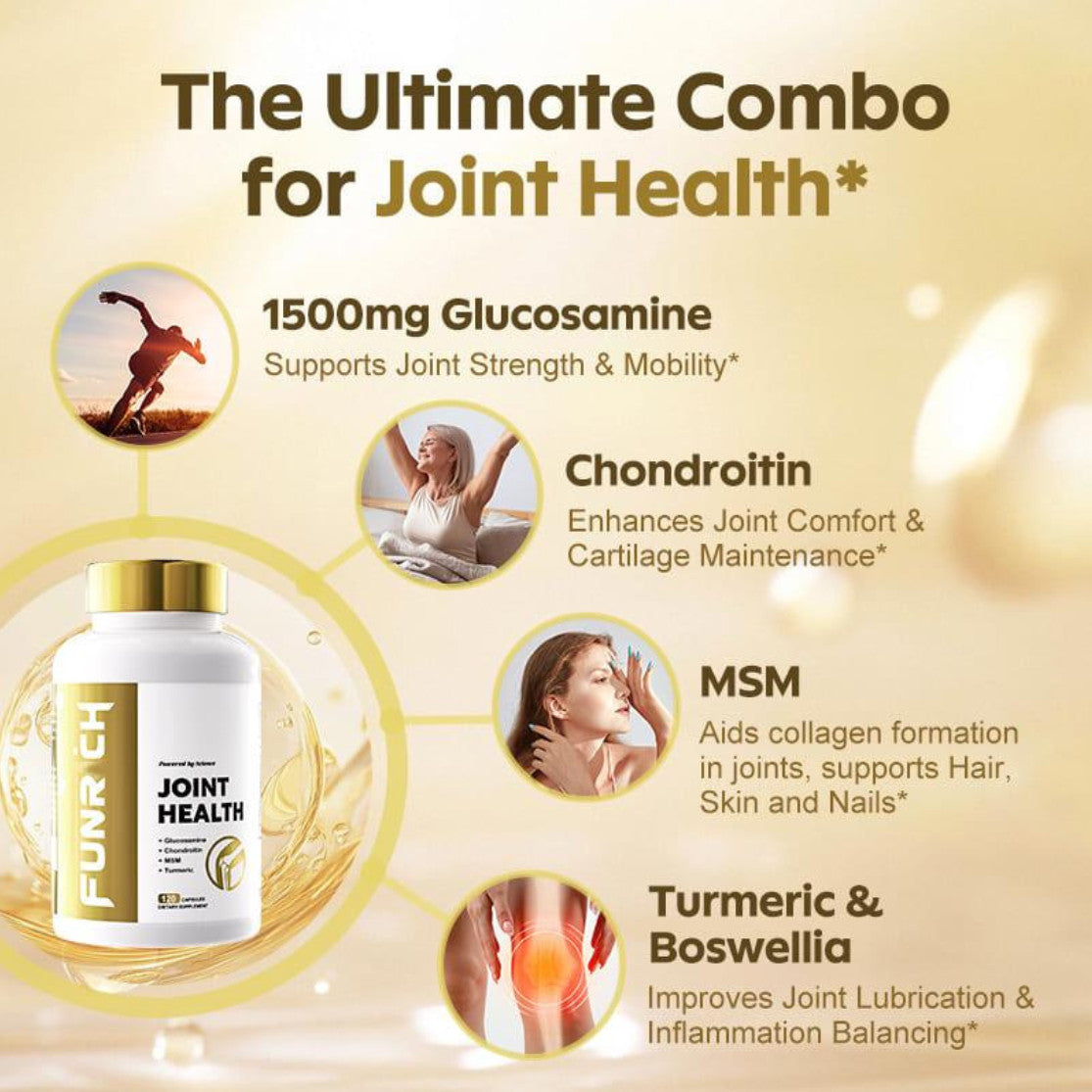 Joint Health Formula-Joint Support120 Capsules, Plus Advanced Mobility& Comfort Formula