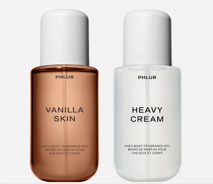 Vanilla Skin & Heavy Cream Duo Hair & Body Fragrance Mist