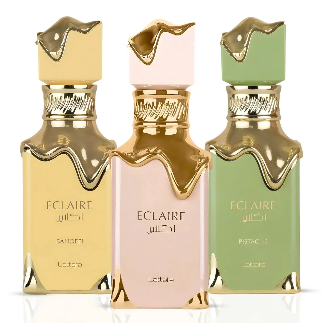 Lattafa Eclaire Pistache / Eclaire Banoffi /  Eclaire Unisex Edp 3.4 oz