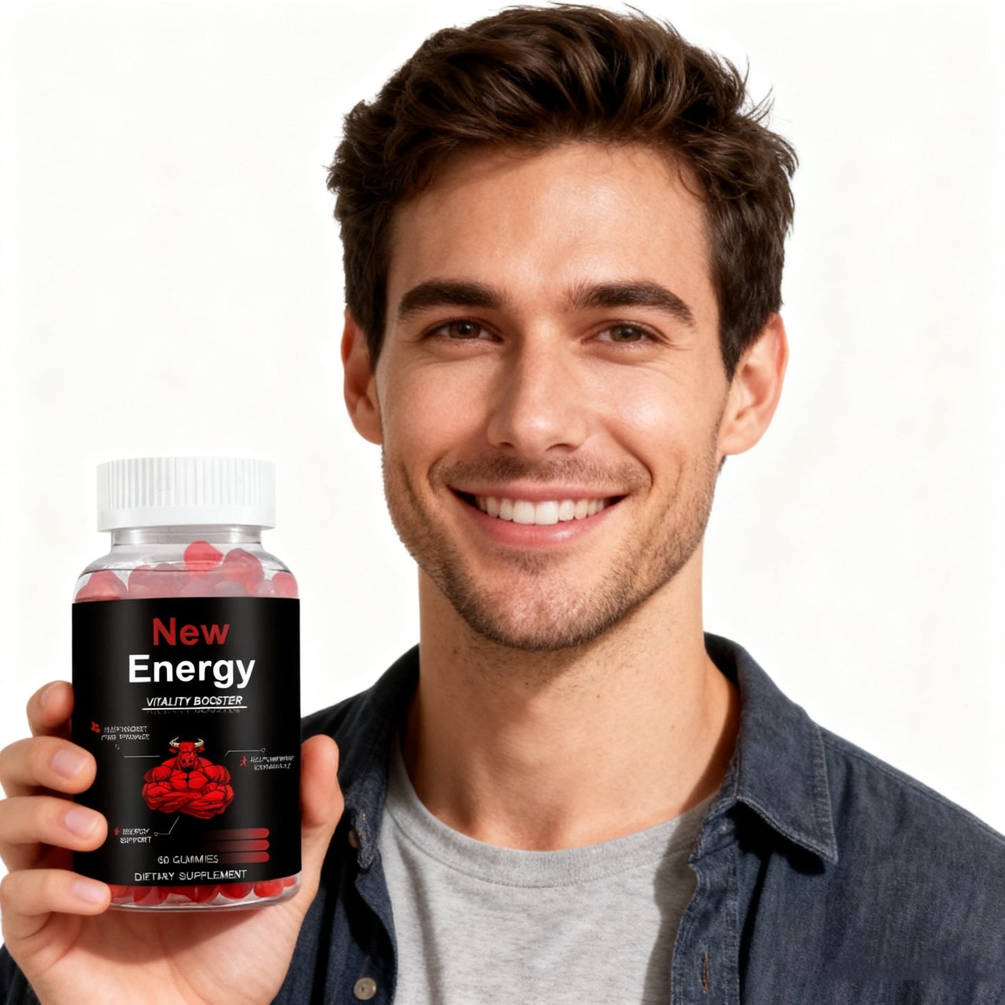 Men'ssupplement capsules-Natural Body Shape andStamina Enhancer for Men