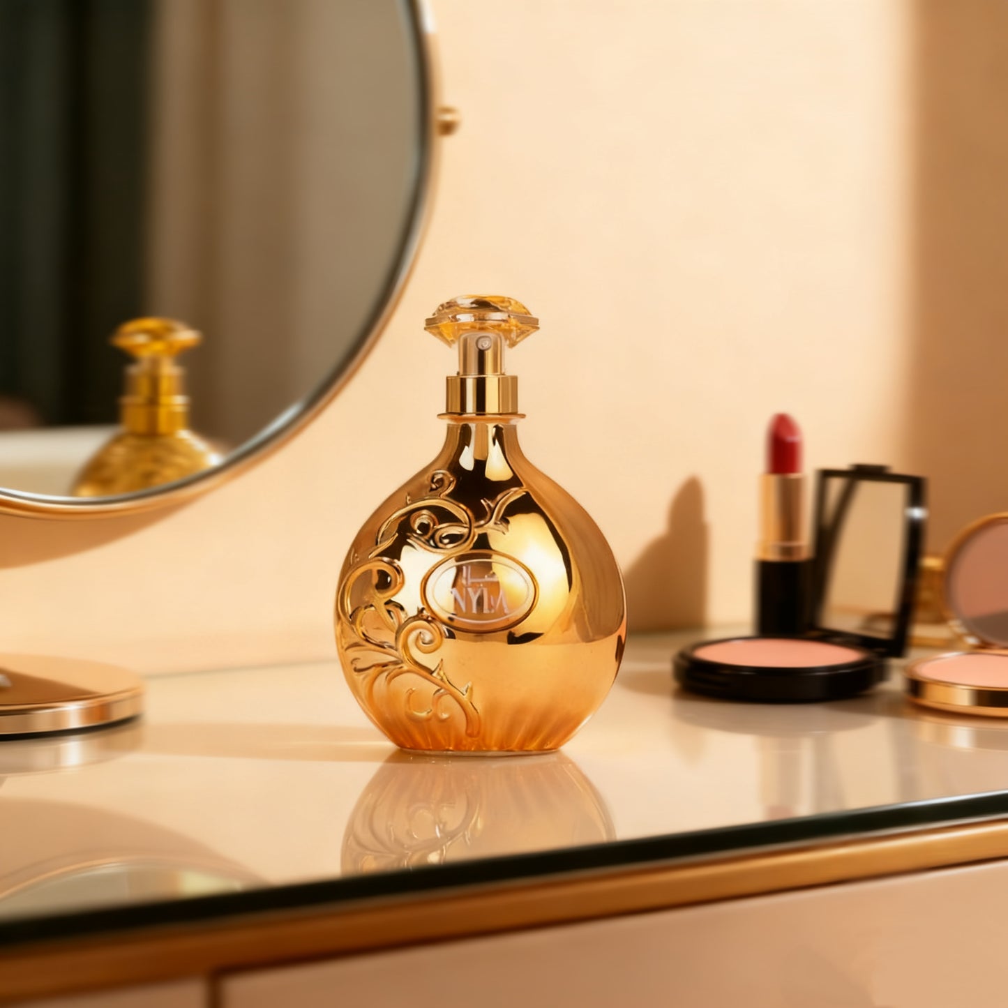 Arabiyat Prestige Nyla Eau De Parfum for Women - Coconut Caramel Scent, 2.7 fl oz.