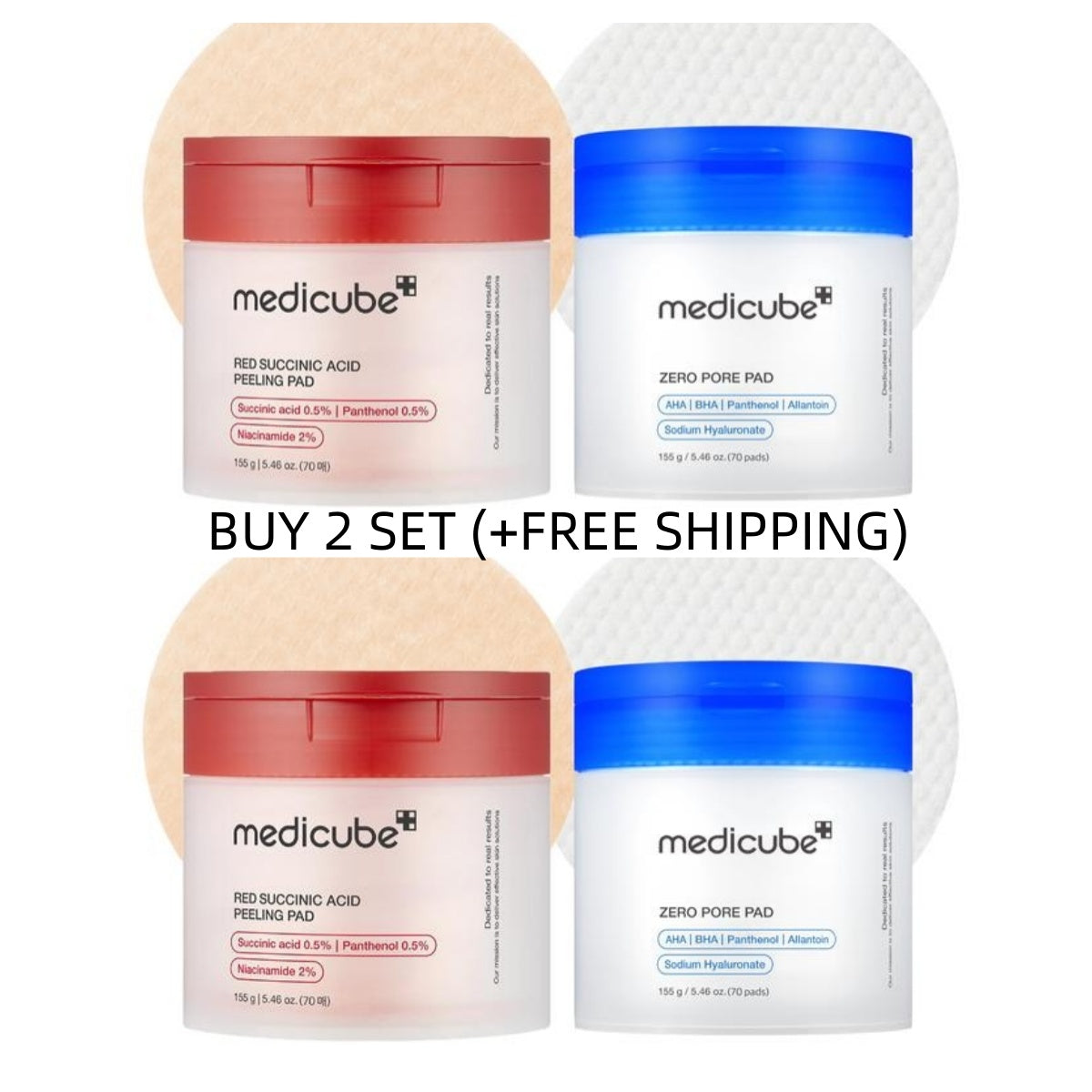 Mix & Match Toner Padㅣ Pore, Use After Spot, Brightening Care for Clear & Glass Glow SkinToner Pads