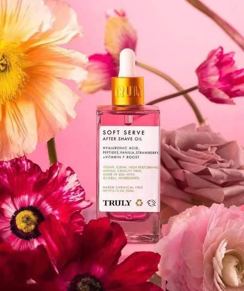 Soft Serve After Shave Oil - Strawberry & Vanilla Scent