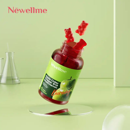 Apple cider vinegar gummies (60 gummies),  to maintain normal energy levels and gut health—promoting digestion, detoxification, and cleansing