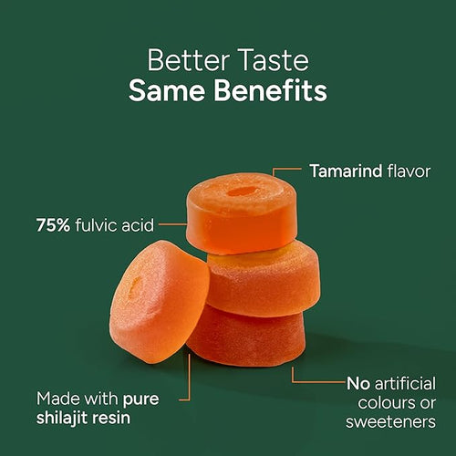 10-in-1 Alpha Shilajit Gummies | 4000 mg Pure Himalayan Goat Cheese, Tongkat Ali, Maca Root, 75% Fulvic Acid | ShilAbsorb Bioavailable Technology | Sugar-Free, Vegetarian, 85+ Trace Minerals | 60 Gummies.3