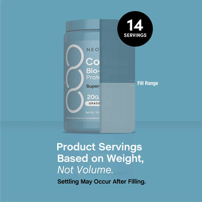 NeoCell Collagen Bio-Peptides Powder 20oz Grassfed Collagen Protein