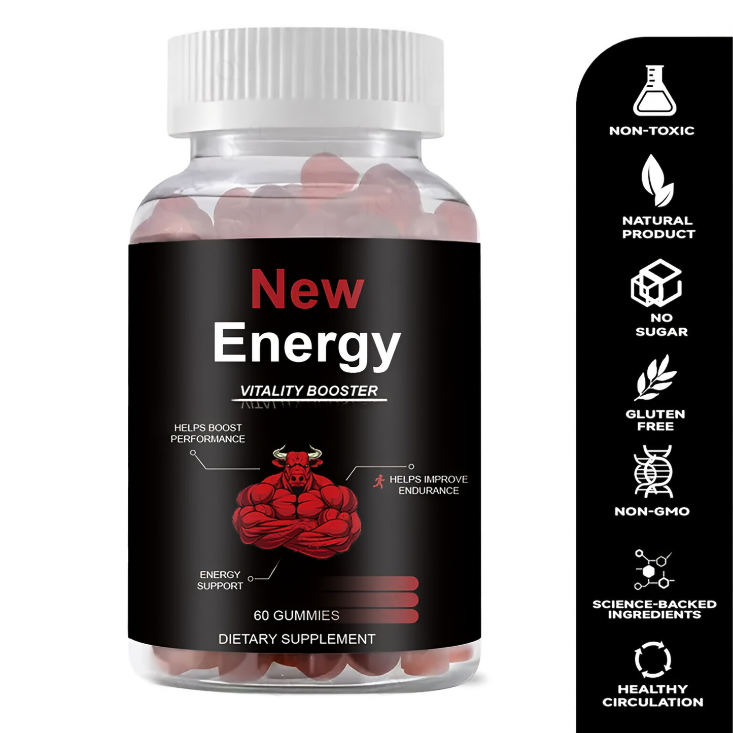 Men'ssupplement capsules-Natural Body Shape andStamina Enhancer for Men