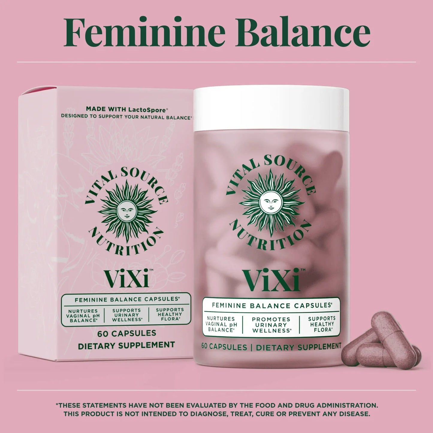 Feminine Balance Probiotic Capsules | Microbial Harmony from Within®