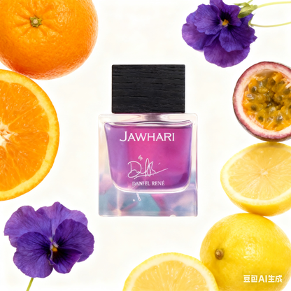 Jawhari Daniel Rene EDP - Unisex Coffee & Citrus Scent 3.4FI Oz.